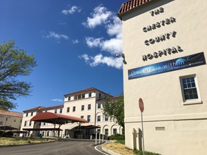 Chester County Hospital's Historic Entrance